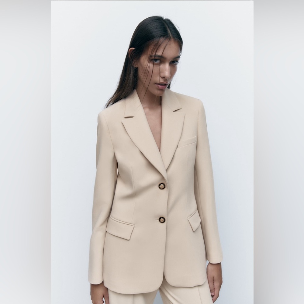 Zara tailored blazer NWT